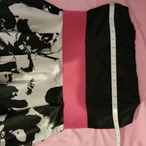 * Speechless black/ white/ pink cocktail/ prom dress - Picture 3 of 11